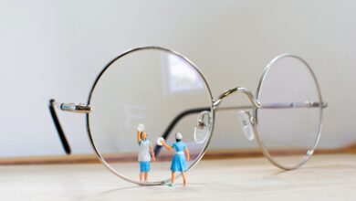 jak wyczyścić okulary